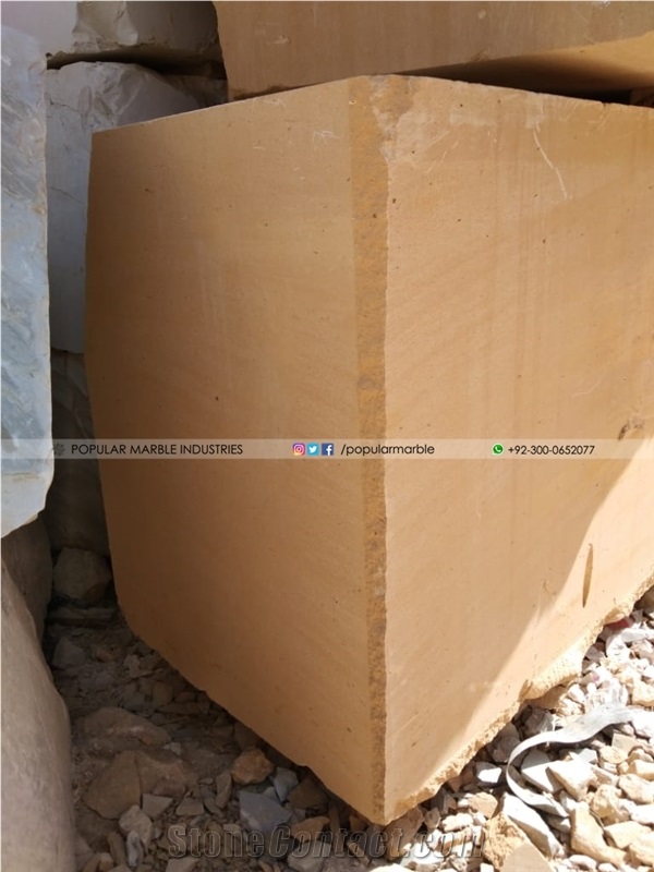 Yellow Sandstone Blocks