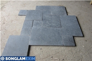 Antiqued French Pattern Bluestone Tiles