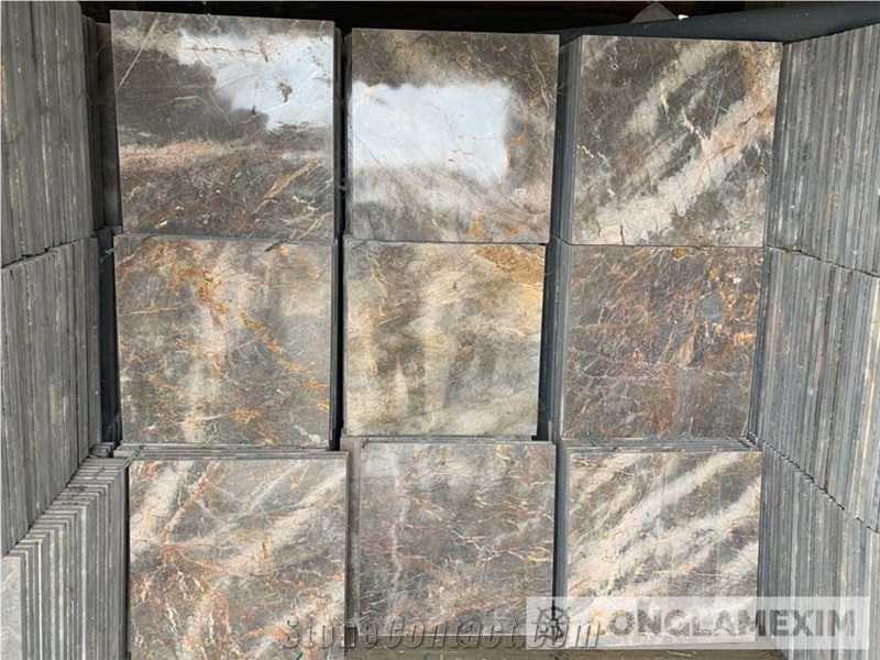 Royal Vein (Multicolor) Marble Polished Tile