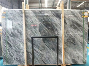Italian Bardiglio Bluette Grey Marble Countertop