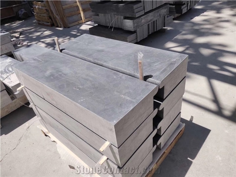 Blue Grey Limestone Steps