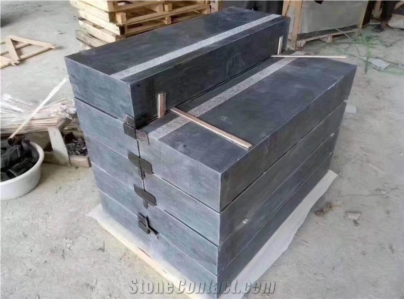 Blue Grey Limestone Steps