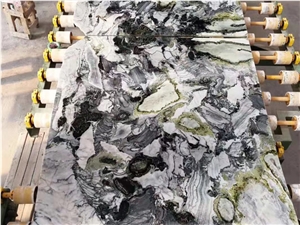 China Ice Jade White Beauty Marble Mosaic Design