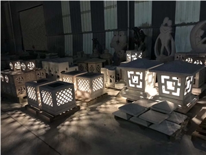 G603 Granite Stone Lanterns