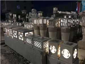 G603 Granite Stone Lanterns