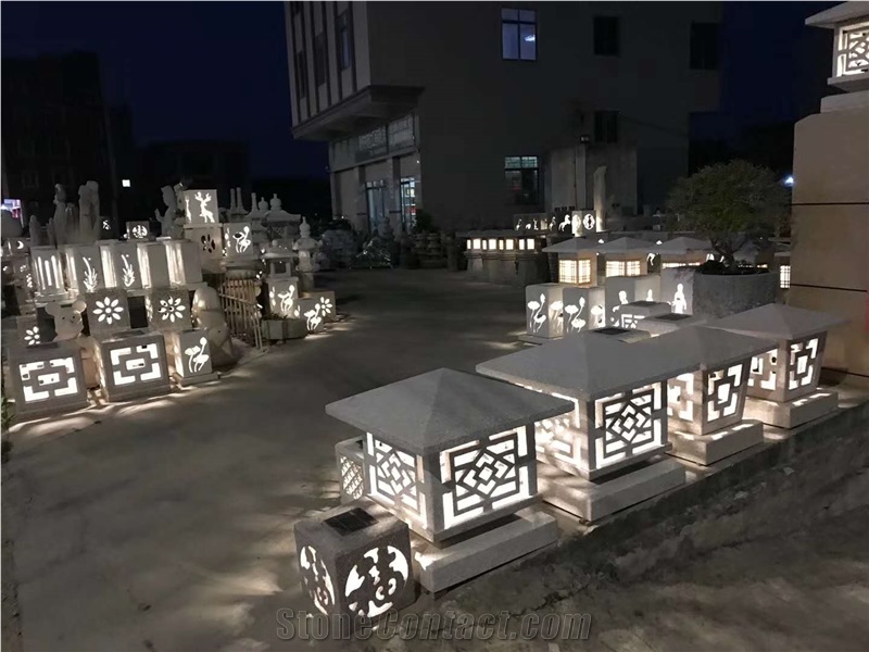 G603 Granite Stone Lanterns