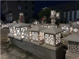 G603 Granite Stone Lanterns