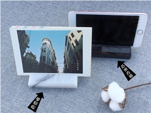 Marble for Handicraft Use in Card Phone Stand