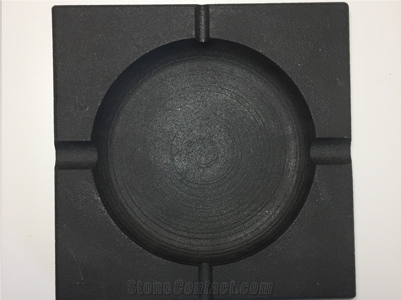 Office Decorative Ashtrays Design Black Granite