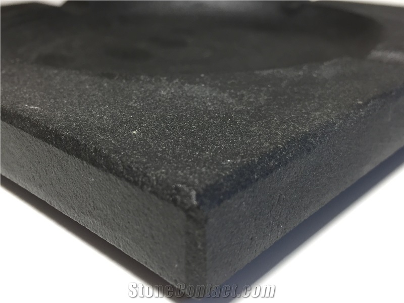Office Decorative Ashtrays Design Black Granite