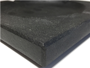 Office Decorative Ashtrays Design Black Granite