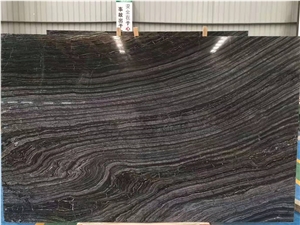 Silver Wave Marble Block