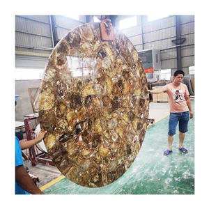 Competitive Price Artificial Petrified Wood Slab