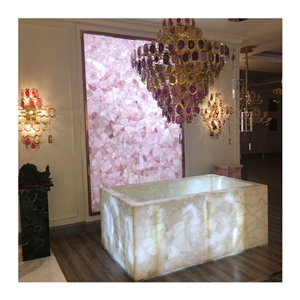 Quartz Crystal Washing Basin Series Bathroom Countertop, Vanity Top