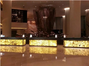 White Crystal Bathtub/Luxury Natural Stone Basin