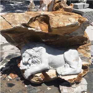Decoration Outdoor Animal Lion Sculpture
