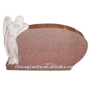 Natural Stone Black Granite Monuments