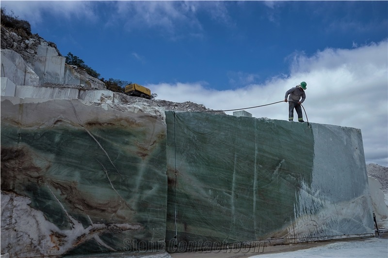Botanic Green Quartzite Slabs