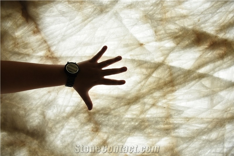 Cristallo White Quartzite Slabs