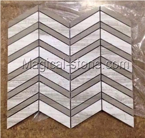 Herringbone Mosaic/Marble Mosaic