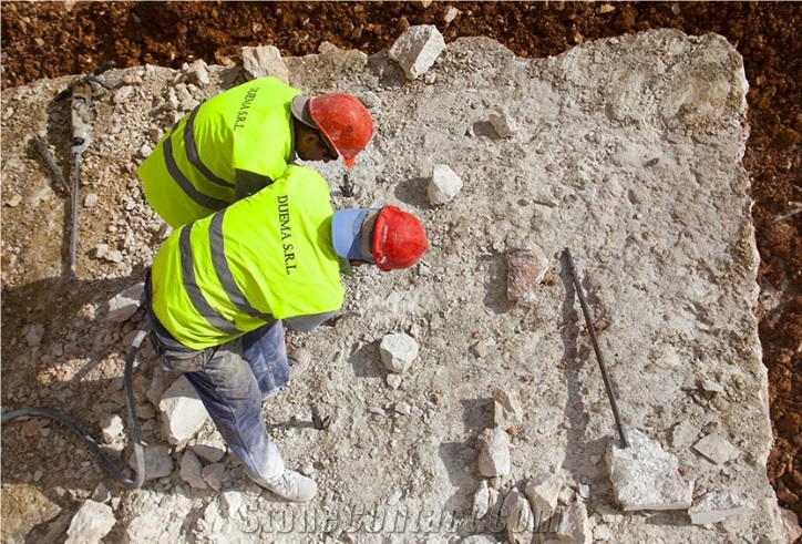 Botticino Classico Beige Marble Blocks