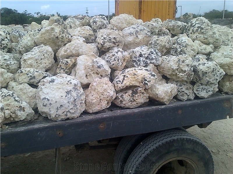 Coral Stone Garden Boulders