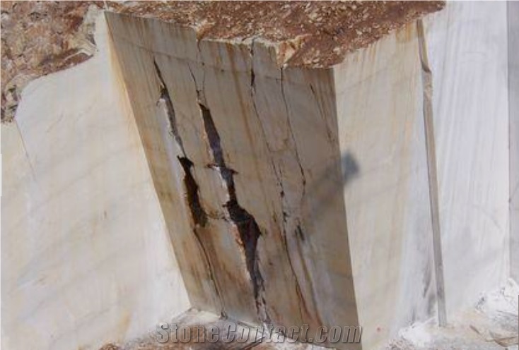 Botticino Classico, Botticino Semi Classico Marble Quarry Blocks