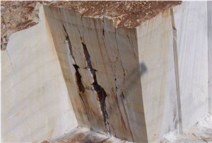 Botticino Classico, Botticino Semi Classico Marble Quarry Blocks
