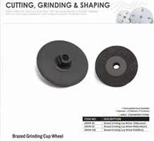 Brazed Grinding Cup Wheel