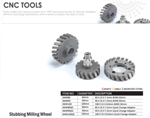 Cnc Stubbing Milling Wheel