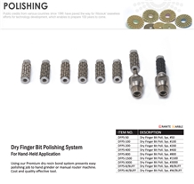 Dry Finger Bit Polishing System for Hand-Held Application