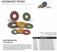 Edge Polishing Disk Forstraight Edge