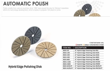 Hybrid Edge Polishing Disk Stone Polishing Tool