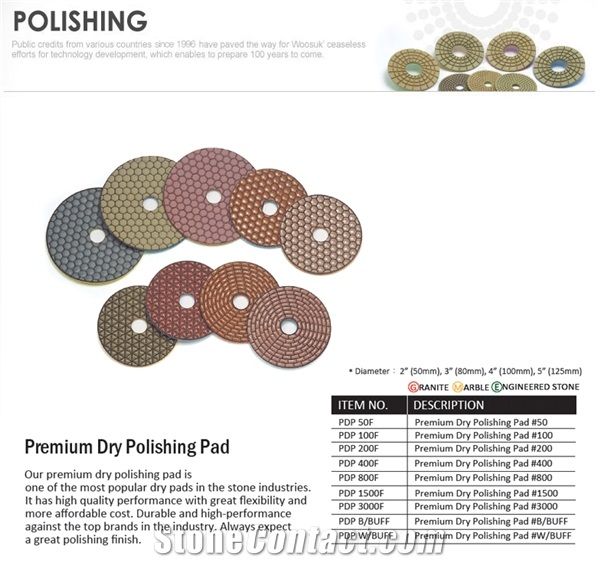 Premium Dry Polishing Pad