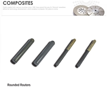 Rounded Routers for Composite Stone