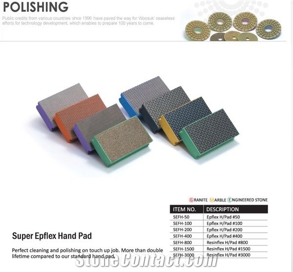 Super Epflex Hand Pad for Cleaning and Polishing