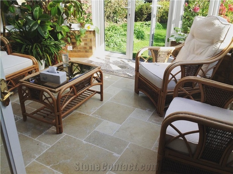 Limestone Pattern Floor Tiles