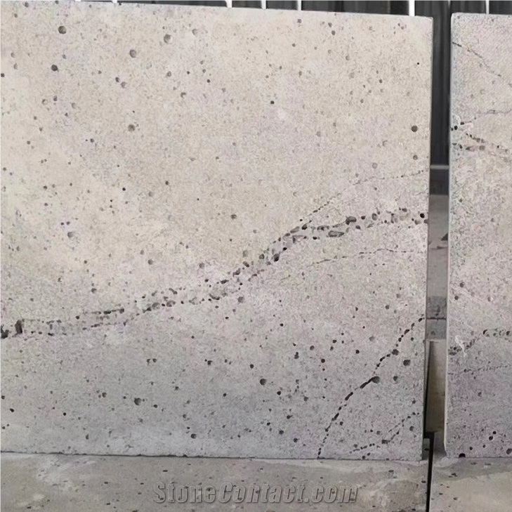 Natural Grey Basalt Stone Floor Tile