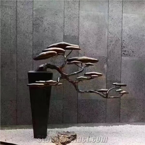 Natural Grey Basalt Stone Floor Tile