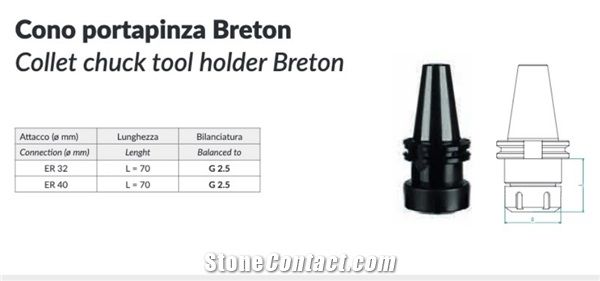 Cnc Machine Collet Chuck Tool Holder -Breton