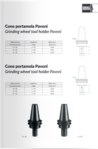 Cnc Machine Grinding Wheel Tool Holder- Pavoni