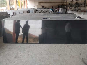 Ivory Black Granite Slabs