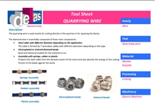 Quarrying Wire - Stone Diamond Wire for Quarry