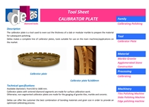 Stone Slab Calibration Plates