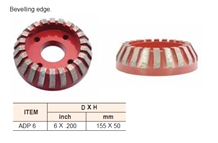 Commander Profile Tool for Automatic Edgers, Bevelling Edge Wheel