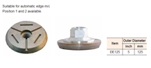 Dura Edge Wheel for Automatic Edge Machine