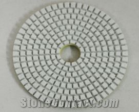 Supero White Engineered Stone Polishing Pad/ Wet