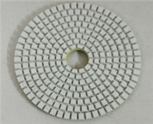 Supero White Engineered Stone Polishing Pad/ Wet