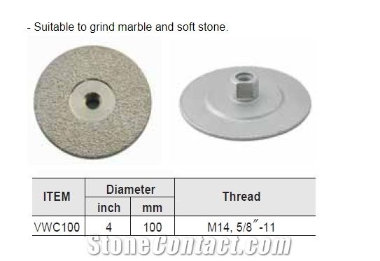 Vacuum Brazed Wide Surface Cup