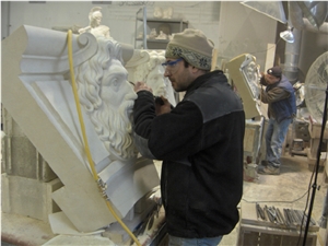 Mara Creme Limestone Masonry, Wall Ornaments